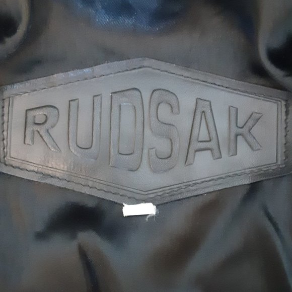 Rudsak Genuine Leather Black Jacket. S/M- Excellent Condition - Picture 5 of 12